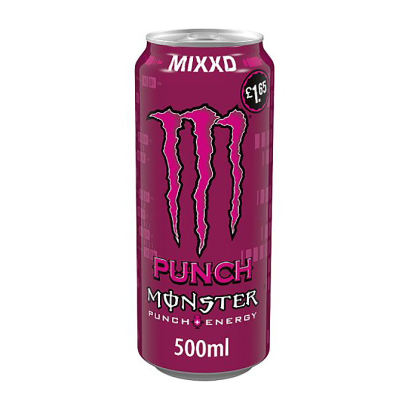 Monster Mixxd Punch 500Ml Pmp £1.65 - Case Qty - 12