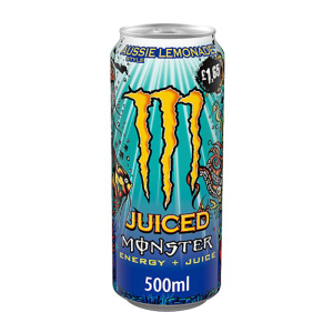 Monster Aussie Lemonade 500Ml Pmp £1.65 – Case Qty – 12