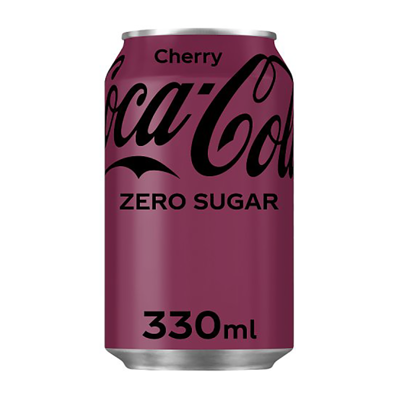 Coca Cola Cherry Can Pmp £1.00 - Case Qty - 24