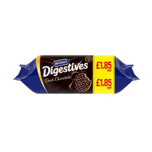 Mcvities Dark Choc Digestive 266G £1.85 – Case Qty – 15