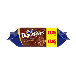 Mcvities Milk Choc Digestive 266G £1.85 – Case Qty – 15