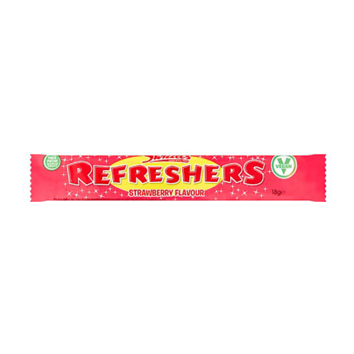 Swizzels Refresher Bar Strawberry 15P - Case Qty - 60