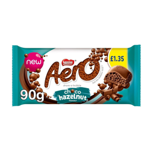 Nestle Aero Giant Choco Hazelnut £1.35 – Case Qty – 15