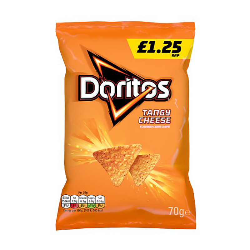 Doritos Tangy Cheese 1.25 - Case Qty - 18