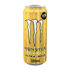 Monster Ultra Gold 500Ml  £1.55 – Case Qty – 12