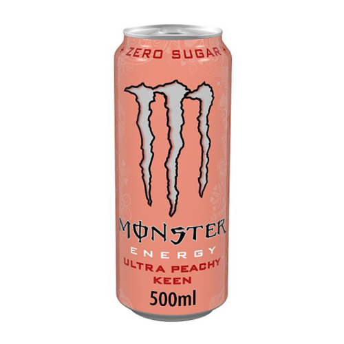 Monster Ultra Peachy 500Ml  £1.55 - Case Qty - 12