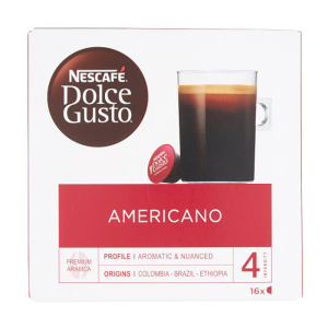 Dolce Gusto Cafe Americano 16’S – Case Qty – 1