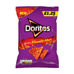 Doritos Extra Flamin’ Hot 1.25 – Case Qty – 15
