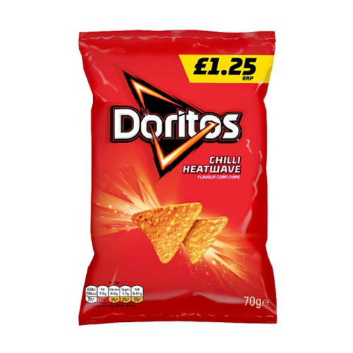 Doritos Chilli Heatwave 1.25 - Case Qty - 18