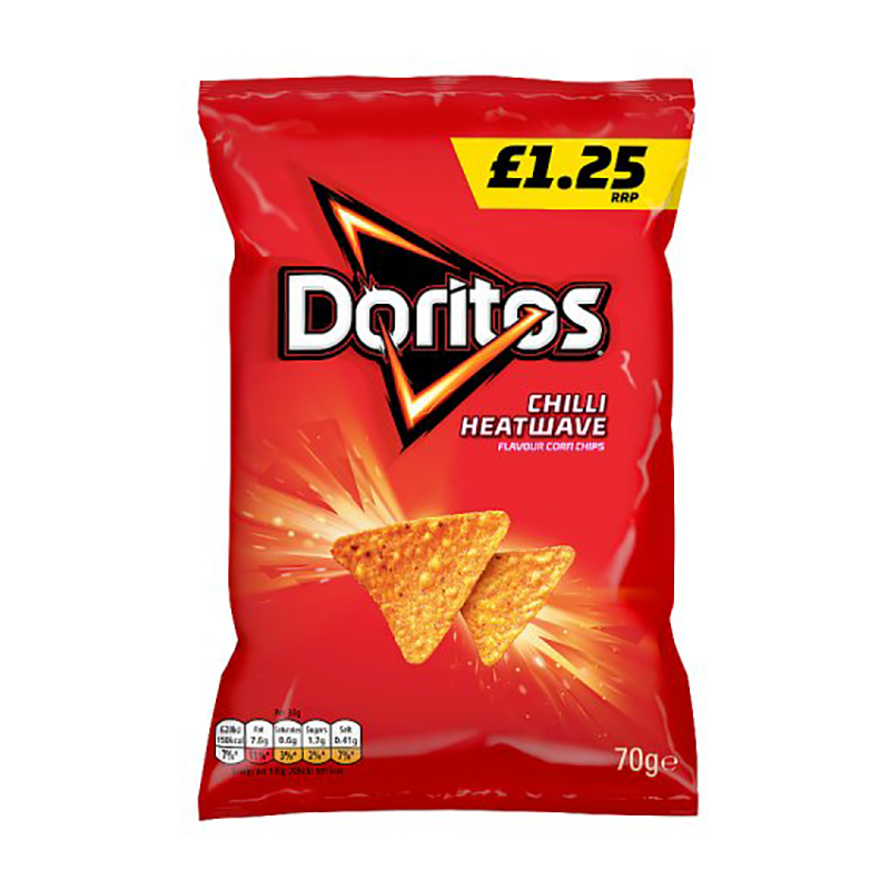 Doritos Chilli Heatwave 1.25 - Case Qty - 18