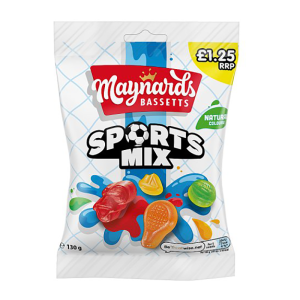 Maynard Sports Mix 130G Pm £1.25 – Case Qty – 10