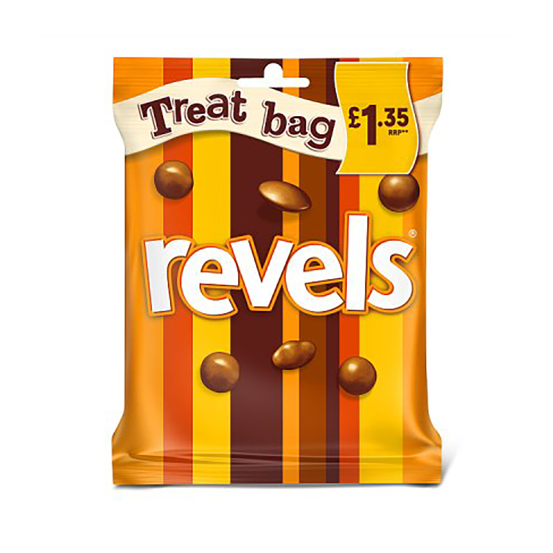 Mars Revels Treat Bag 71G £1.35 - Case Qty - 20