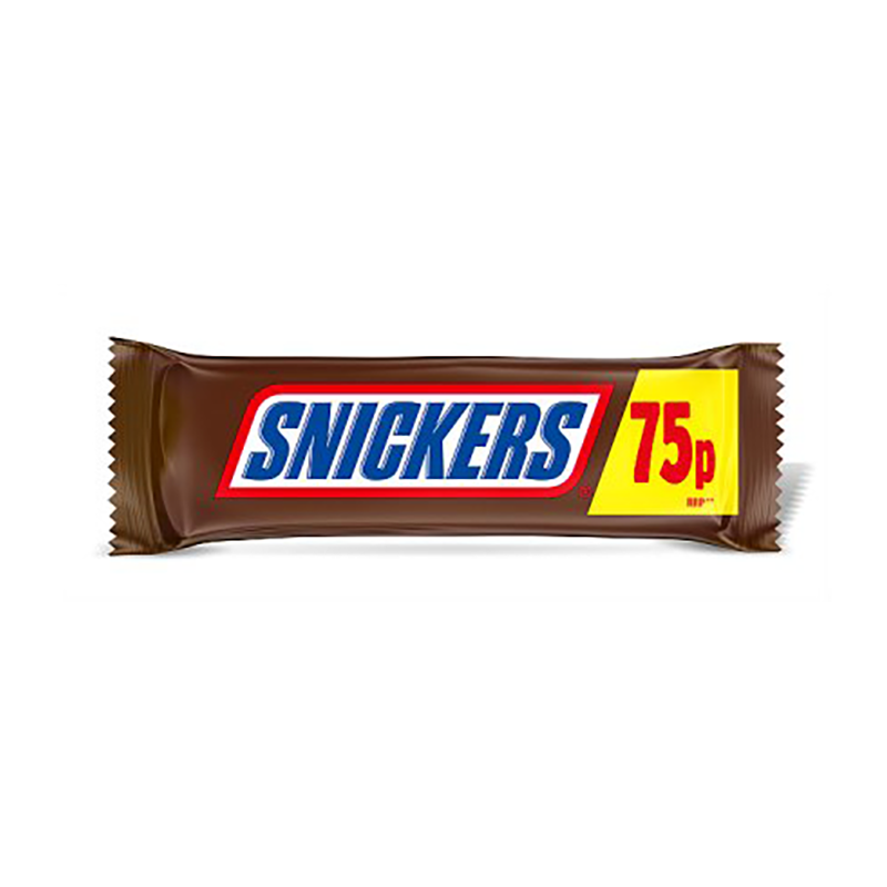 Snickers Bar Pm 75P - Case Qty - 48