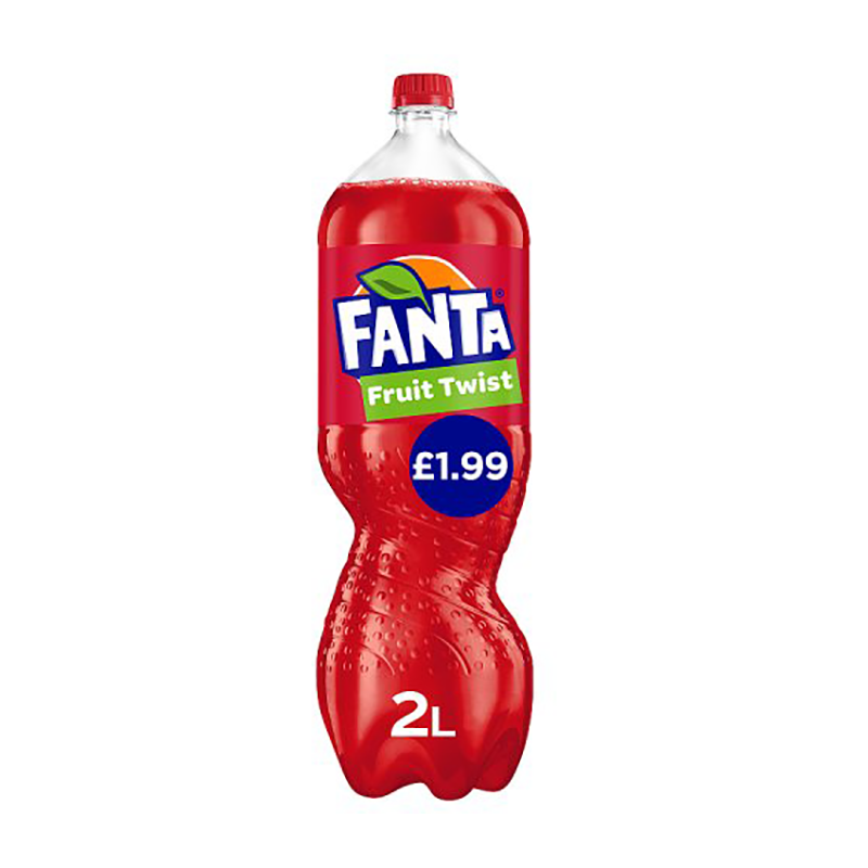 Fanta Fruit Twist 2Lt Pmp £1.99 - Case Qty - 6