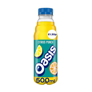 Oasis Citrus 500Ml Pmp £1.30 – Case Qty – 12