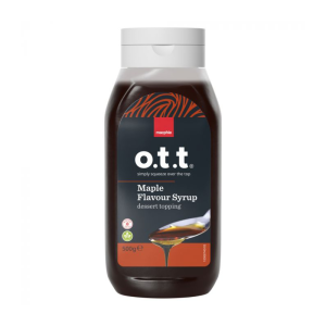 Ott Maple Flavoured Syrup 500G – Case Qty – 6