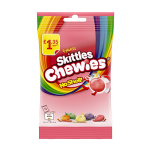 Skittles Chewies125G Pm £1.35 – Case Qty – 12