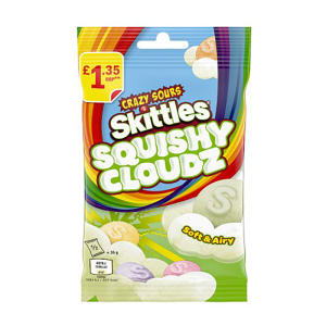 Skittles Fruits Squishy Clouds 70G Pm £1.35 – Case Qty – 14