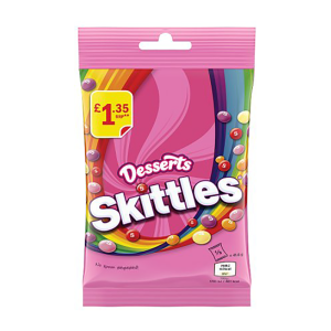 Skittles Desserts 125G Pm £1.35 – Case Qty – 12