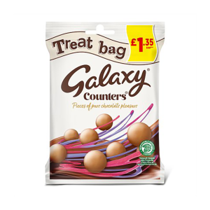 Galaxy Counters Treat Bag 78G £1.35 – Case Qty – 20
