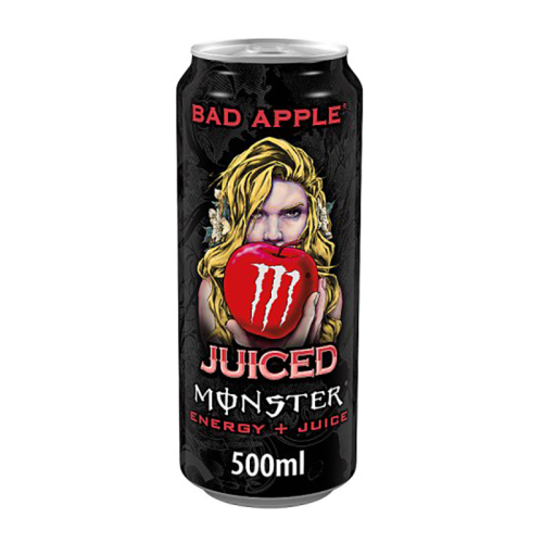 Monster Bad Apple 500Ml Can - Case Qty - 12